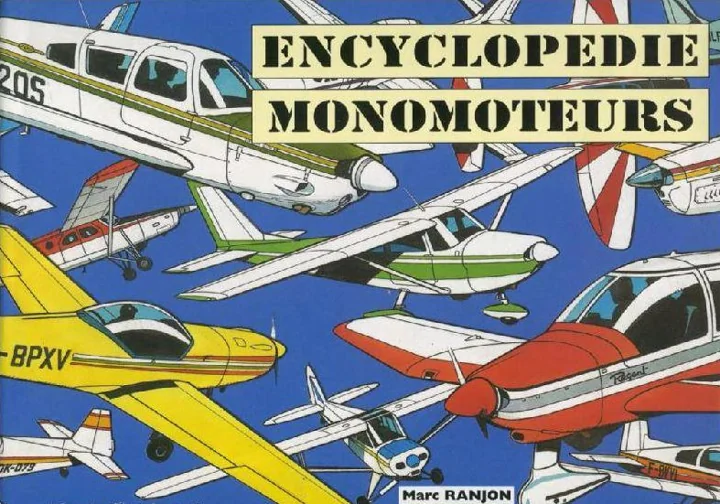 Couverture de l’Encyclopédie des Monomoteurs